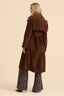 SELENA Trench Marrón