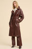 HAILEY Trench Marrón