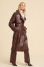 HAILEY Trench Marrón