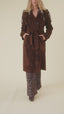 SELENA Trench Marrón