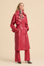 HAILEY Trench Rojo