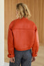 Bomber trenzada FOSTER Blanco Naranja