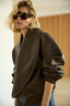 Bomber Oversize LE CORBUSIER Marrón