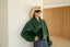 Bomber Oversize LE CORBUSIER Verde