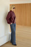Bomber Oversize LE CORBUSIER Burdeos