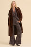 SELENA Trench Marrón