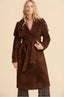 SELENA Trench Marrón