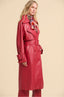 HAILEY Trench Rojo