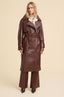 HAILEY Trench Marrón