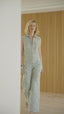 Mono largo de tweed